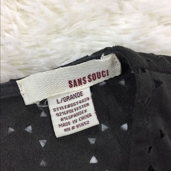 Sans Souci Grey Top Large - Picture 5 of 6